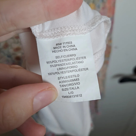 Fairy Floral Mini Tier Lily Rose Mesh Romantic Dainty Coquette Dress Size L - Picture 6 of 7